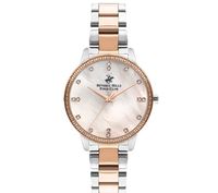 Beverly Hills Polo Club Women's Analog Rose Gold Mop Dial Watch - BP3297C.510