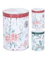 Homesmiths Christmas Storage Tin 10.5 x H15.8 cm Assorted 1 Piece