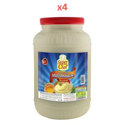 Super Chef Mayonnaise 1Gal (Pack Of 4)