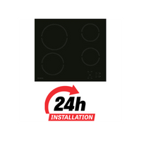 Ariston 60cm Electric Ceramic Hob | 4 Plates | Made in Italy | HR611CA