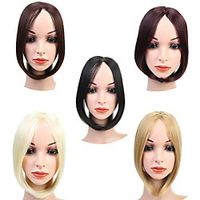 foreign trade color can be divided and can be unilateral bangs wig piece wig face repair natural fake bangs girl Lightinthebox - thumbnail