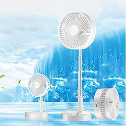 Portable Fan Rechargeable, Stand Table fan Folding Telescopic Adjustable Height for Office Home Outdoor Camping Lightinthebox