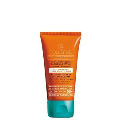 Collistar Active Protection Sun Face Cream SPF50+ 50ml Collistar Active Protection Sun Face Cream SPF50+ 50ml