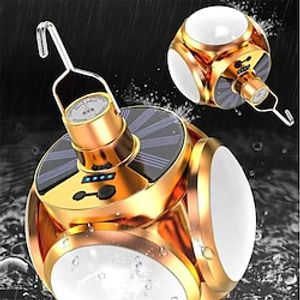 Portable Solar USB Dual Purpose Charging LED Light Bulb Camping Tent Hanging USB Outdoor Hiking Lighting Emergency Light miniinthebox