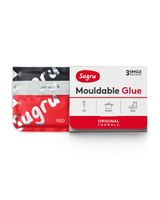 Sugru Multicolor Moldable Glue 3 x 5g - thumbnail