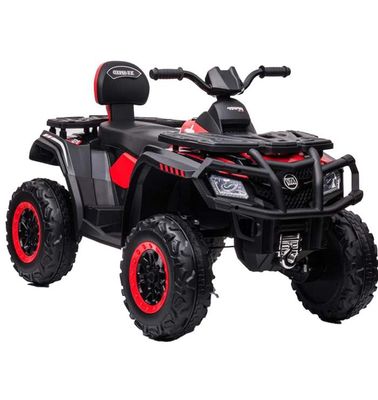 Megastar Ride On 24V Outlander ATV Battery Powered Electric 4Wd Quad Bike - Red (UAE Delivery Only)