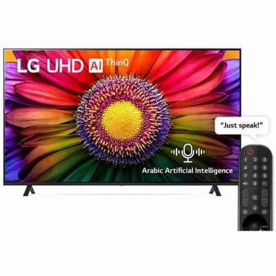 LG 70 Inches 4K Smart UHD TV, With Magic Remote, Black, 70UR80006LJ-AMAE