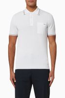Logo Cotton Piqué Polo Shirt - thumbnail
