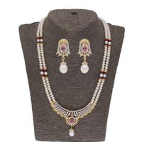 Sri Jagdamba Pearls Spectacular Pearl Necklace - JPJUN-21-102