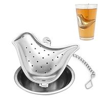 Tea Strainer Bird Shaped Creative Kitchen Gadget Stainless Steel 1PC miniinthebox - thumbnail