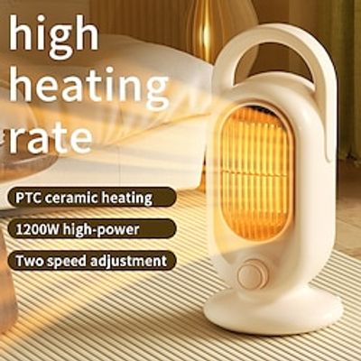 Electric Space Heater for Room 1200W Warm Fan Winter Low Consumption Mute Heating Stove for Home Lightinthebox