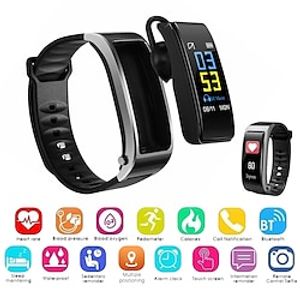 Y3 Smart Watch 0.96 inch Smartwatch Fitness Running Watch Bluetooth Temperature Monitoring Pedometer Call Reminder Compatible with Android iOS Women Men Waterproof Long Standby Hands-Free Calls IP 67 miniinthebox