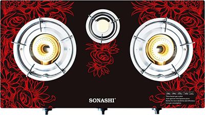 Sonashi Sgb-305gn Double Gas Stove-(SGB-305GN) Sonashi Sgb-305gn Double Gas Stove-(SGB-305GN)