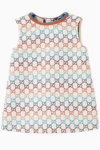Dress in GG Cotton Jacquard