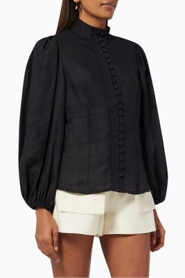 Marissa Top in Linen Marissa Top in Linen