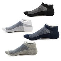 Men's Socks Mixed Color / Sports and Outdoors Socks Medium Athleisure Gray 1 Pair miniinthebox - thumbnail