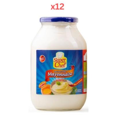 Super Chef Mayonnaise 32 Oz (Pack Of 12)