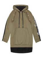 Khaki Green And Black Hoodie - thumbnail