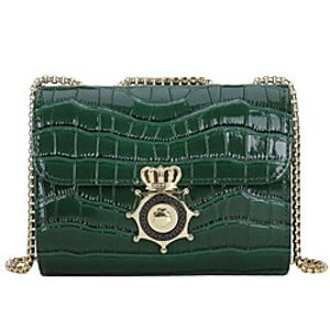 Women's Bags Crossbody Bag Date Office  Career Chain Bag MessengerBag Black Green Lightinthebox