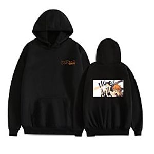 Inspired by Haikyuu Karasuno High Cosplay Costume Hoodie Polyester / Cotton Blend Graphic Prints Printing Harajuku Graphic Hoodie For Women's / Men's miniinthebox