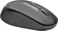 Promate 2.4G Wireless Mouse, Professional Precision Tracking Comfort Grip Mouse with USB Nano Receiver, TRACKER.BLACK