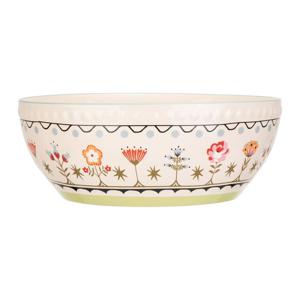Cath Kidston Painted Table Ceramic Large Serving Bowl 26 cm
