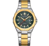 Kenneth Scott Men's Analog Green Dial Watch - K22044-TBTH