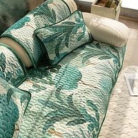 Super Soft Floral Sofa Slipcover 100% Cotton  Sofa Seat Cover Anti-scratch Furniture Protector Couch Cover  Furniture Protector for Dogs Cats Kids Lightinthebox - thumbnail