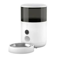 Petoneer Nutrivue Feeder with Camera with Stainless Steel Bowl - White 35X19X31CM