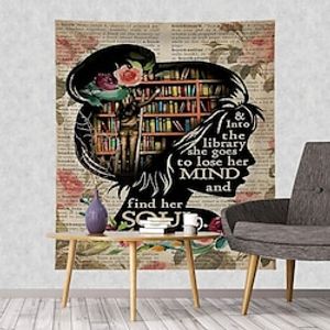 Wall Tapestry Art Decor Blanket Curtain Picnic Tablecloth Hanging Home Bedroom Living Room Dorm Decoration Psychedelic House Polyester Lightinthebox