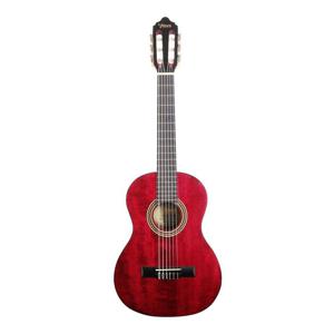 Valencia VC202 TWR Classical Guitar - Transparent Wine Red - 1/2 Size