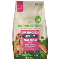 Harringtons Superfoods Salmon with Vegetables Adult Dry Dog Food 12Kg