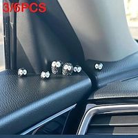 Micro landscape decoration small black carbon coal ball cream adhesive phone case DIY material resin accessories Lightinthebox - thumbnail