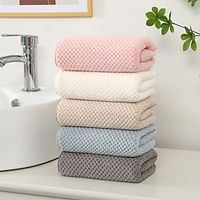 Thicken Super Absorbent Towels Coral Velvet Washcloth miniinthebox - thumbnail