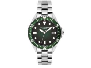 Lee Cooper Mens Analog Green Dial Watch - LC07541.370