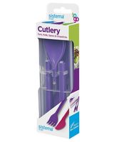 Sistema Cutlery To Go Purple