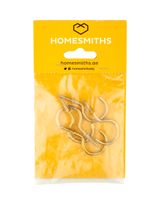 Homesmiths Brass Plated Cup Hook 2 inch