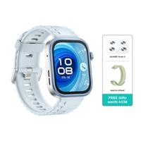 Huawei Watch Fit 4 Pro Smartwatch Blue with Light Green Strap and Weigh Scale (HUW-FIT4P-BLU-STRAP-LGRN-SCALE)
