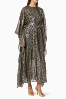 Sahara Rain Kaftan with Belt - thumbnail