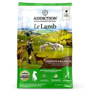 Addiction Le Lamb Dry Dog Food - 4LBS