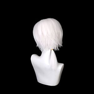 immortal you actor immortal cos wig white short hair ponytail spot miniinthebox