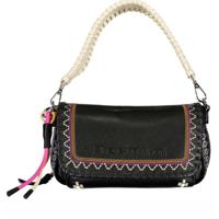 Desigual Black Polyethylene Handbag - DE-24432