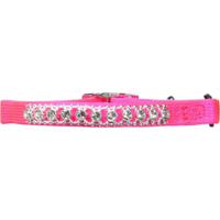 Petmate Bling Elastic Cat Collar - 3/8" x 8-10" - Pink - thumbnail