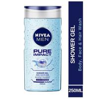 Nivea Men Pure Impact Shower Gel 250Ml