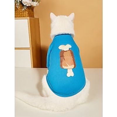 1 piece of dog clothing autumn and winter hoodie teddy bear small puppies cat winter pet clothing Lightinthebox