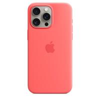 iPhone 15 Pro Max Silicone Case with Mag Safe | Color Guava