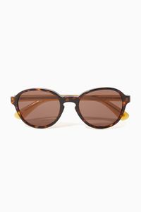 Round Acetate Sunglasses