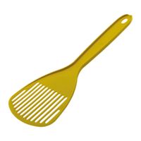 Georplast Paletta Simple Cat Litter Scoop - Limegreen (Pack of 16)