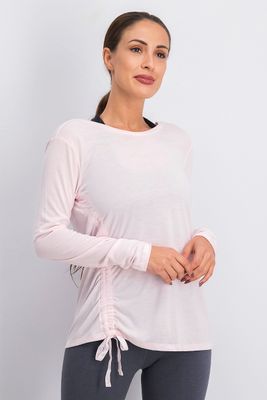 Womens Active Long Sleeve T-Shirt Pink Womens Active Long Sleeve T-Shirt Pink