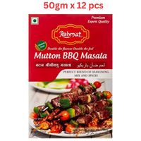 Rehmat Mutton Bbq Masala, 50 Gm Pack Of 12 (UAE Delivery Only)
